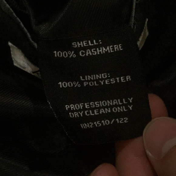 Kenneth Cole Cashmere Overcoat - Picture 3 of 5